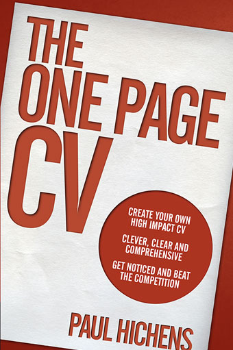 One Page CV